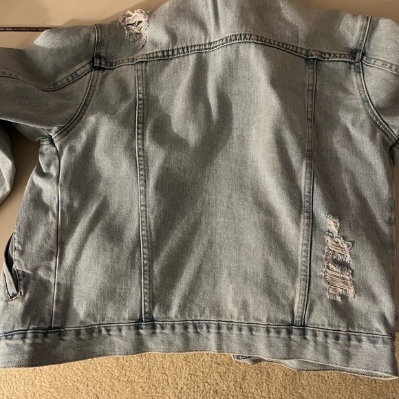 PacSun Destressed Jean Jacket - size M - Picture 4 of 4